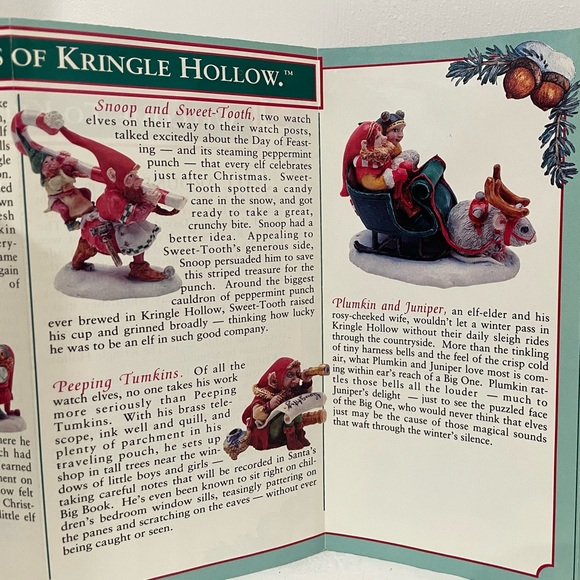 Schmid, David Wenzel, Hidden Kingdom, Kringle Hollow 1992, 12 piece set - Picture 11 of 14